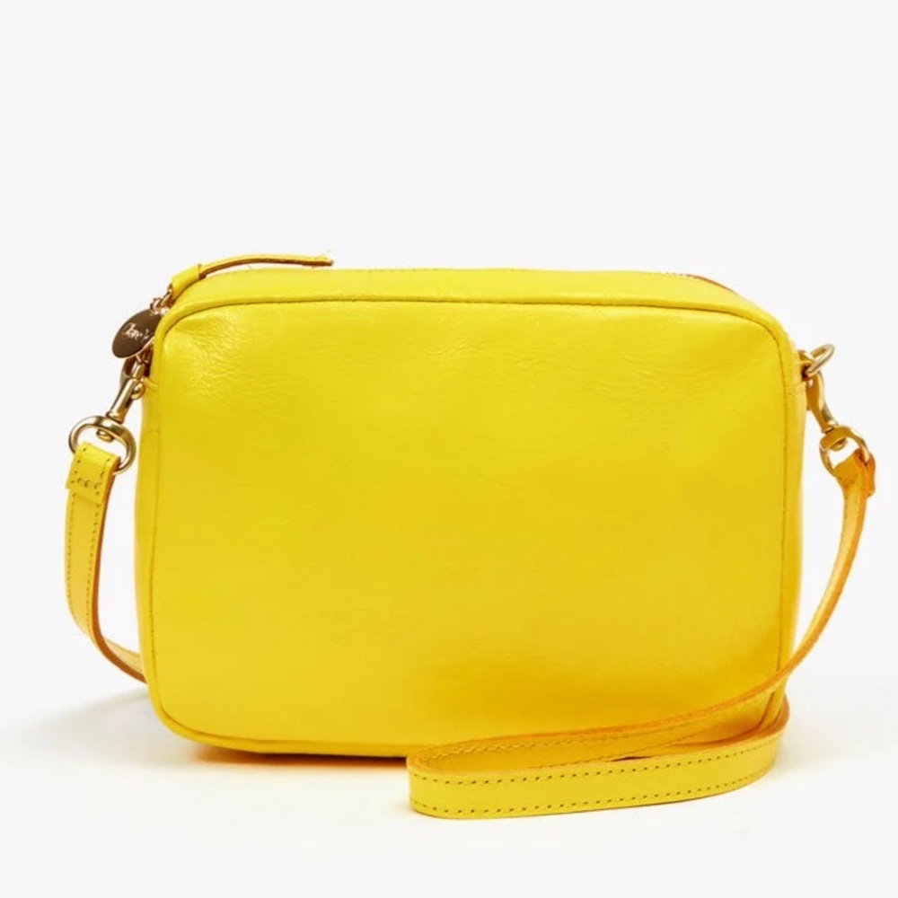Clare V Midi Sac- Dandelion Yellow 🌼